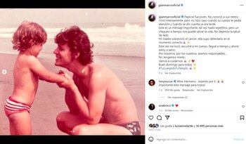 Mensaje de Gianmarco sobre el