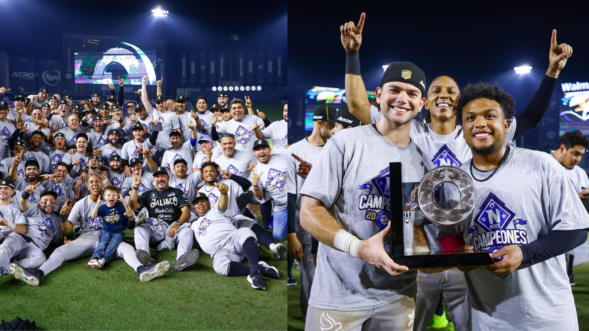 Charros de Jalisco regresa a la Serie del Rey tras vencer a Sultanes de Monterrey. Imágenes cuenta de X @charrosbeisbol