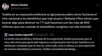 Publicación de Marco Zunino. |