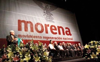 El 2 de octubre de 2011, Andrés Manuel López Obrador fundó el Movimiento Regeneración Nacional (Morena) como asociación civil, conmemorando la matanza de Tlatelolco de 1968. Posteriormente, el 9 de julio de 2014, el Instituto Nacional Electoral (INE) otorgó a Morena su registro oficial como partido político. (Esto soy)