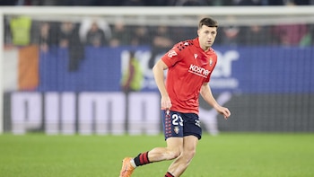 El osasunista Abel Bretones dona