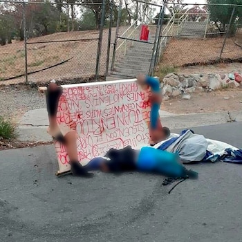 El cuerpo destazado fue hallado