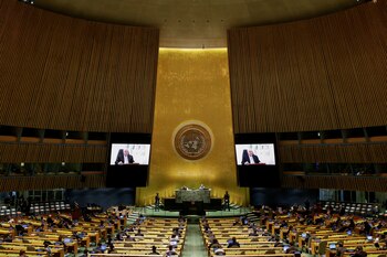 El presidente palestino Mahmoud Abbas