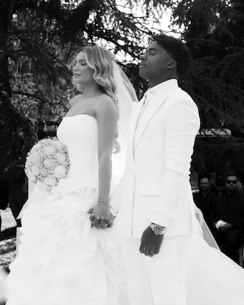 La pareja se conoció en