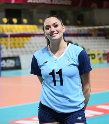 Kiara Montes en su primer