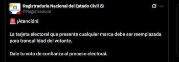 Registraduría - crédito @Registraduria/X