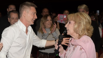 La emoción de Adrián Suar por la visita de Mirtha Legrand a su obra: “Le hacés muy bien al teatro argentino”