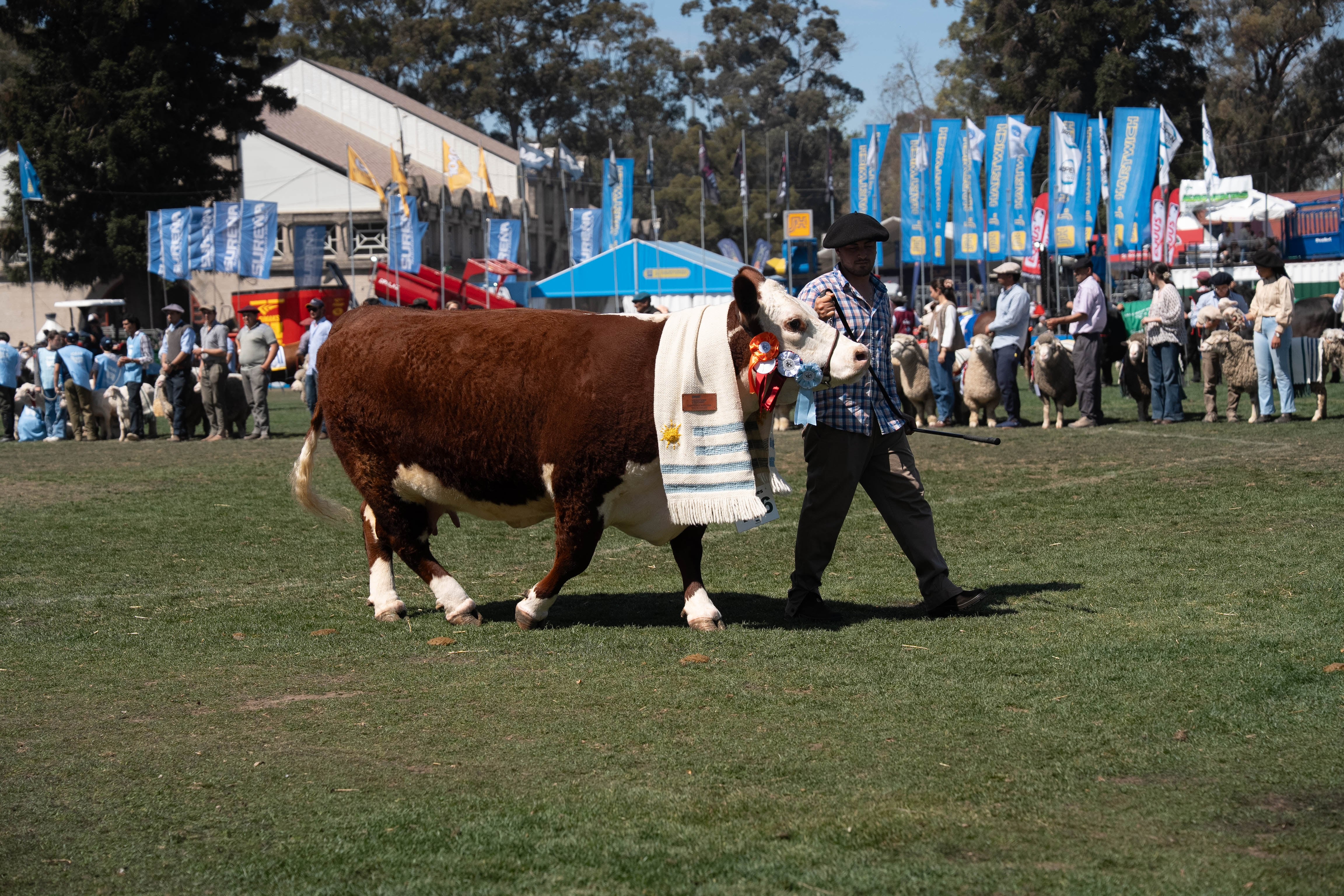 El cierre de la Expo Prado, la principal exposición industrial y ganadera de Uruguay (Presidencia)