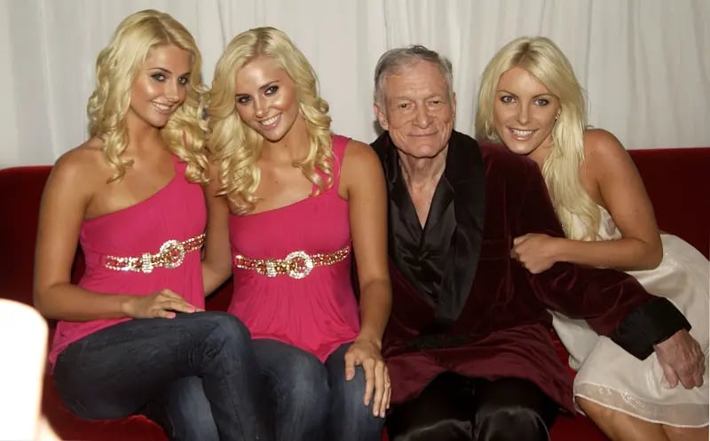 Crystal Harris reveló que Hugh Hefner llegó a violarla con juguetes sexuales. (WireImage)