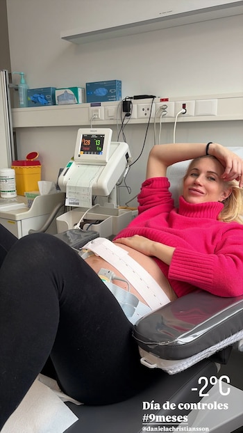 La imagen compartida por Daniela