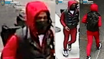 El principal sospechoso del asesinato huyó a pie, dirigiéndose hacia el norte por la 7ma Avenida (@NYPDnews)