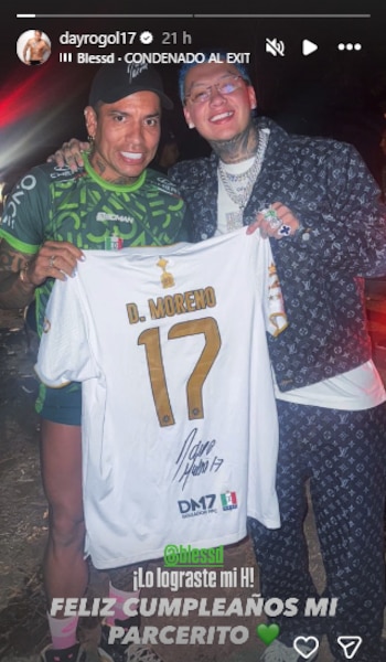 Dayro Moreno dedicó un emotivo