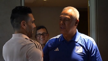 Falcao García ya se reunió