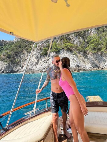 El romántico viaje de Tinelli