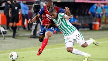 Nacional empató con Medellín 1-1.