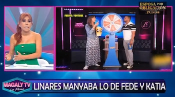 Magaly Medina aclara polémica frase de Verónica Linares: “No ha dicho ni A, ni B o Z”. Captura: Magaly TV La Firme.