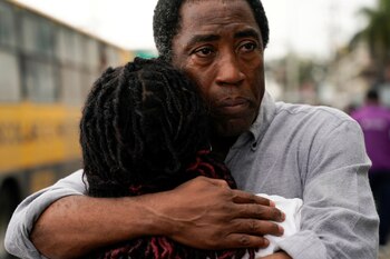 Los familiares de los niños