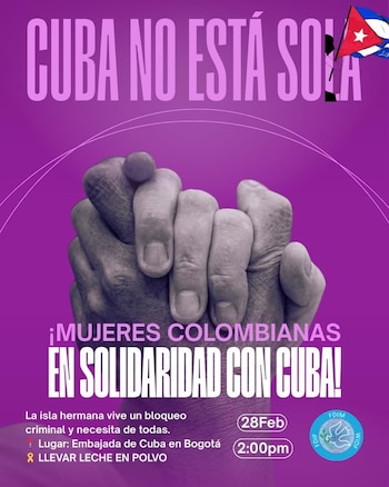 Mujeres colombianas llevarán leche en