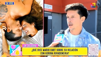 Mario Hart niega romance con Diana Sánchez y reafirma estabilidad de su matrimonio con Korina. Captura: Amor y Fuego.