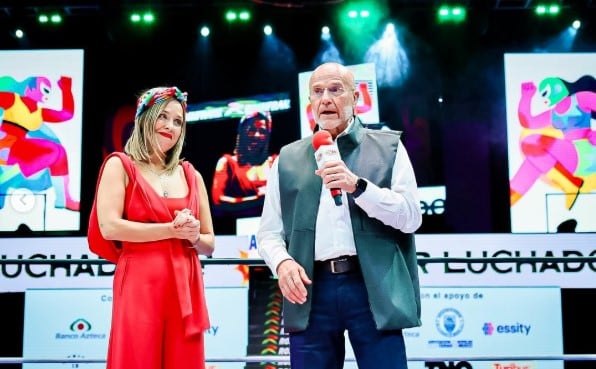 Salvador Lutteroth planteó que el objetivo del Consejo Mundial es consolidar la lucha libre como una tradición deportiva que trascienda generaciones en todo México. (Cortesía CMLL)