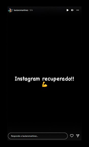 Lautaro Martínez reactivó su cuenta