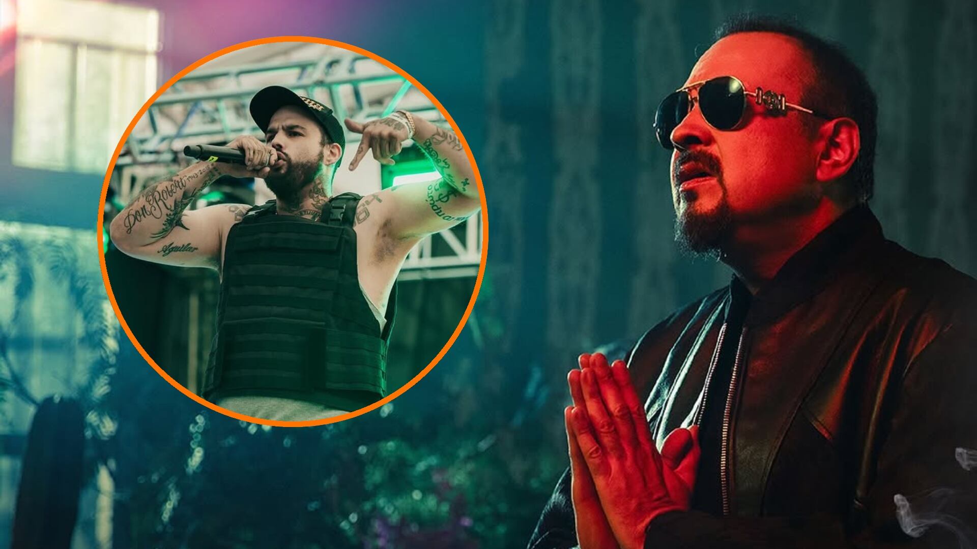 Emiliano Aguilar respondió a los cuestionamientos sobre su felicitación en el Día del Padre. (Fotos: @pepeaguilaroficial, @emiliano_agilar-t, Instagram)