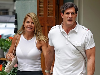 Makoke y su novio Gonzalo.