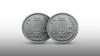 A penny coin with alleged