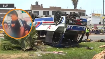 Accidente en SMP: Identifican a