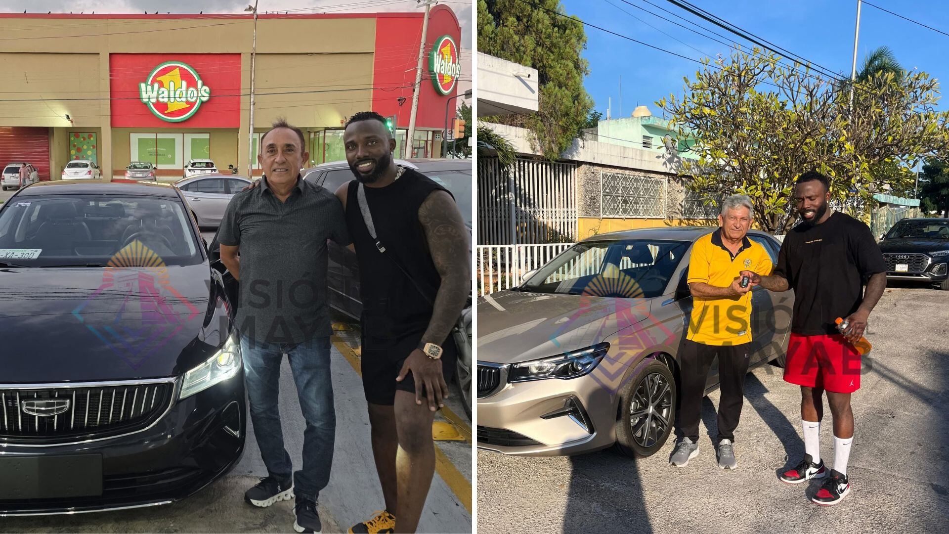 El pelotero eligió unidades de 350 mil pesos para reconocer a sus mentores deportivos.