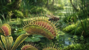 Cómo logra la Venus atrapamoscas uno de los movimientos más veloces del reino vegetal, según una nueva investigación