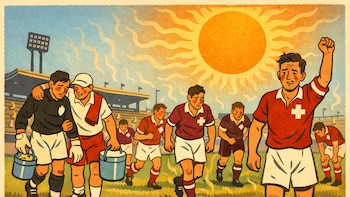12 goles, 40° C, un arquero descompensado y un delantero con un tumor cerebral: “la Batalla de Lausana” entre Suiza y Austria en 1954