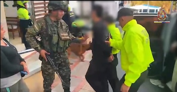 Alias Popeye, Rayo McQueen, Chinche, el Negro y Veneco figuran entre los detenidos - crédito @COL_EJERCITO/ X