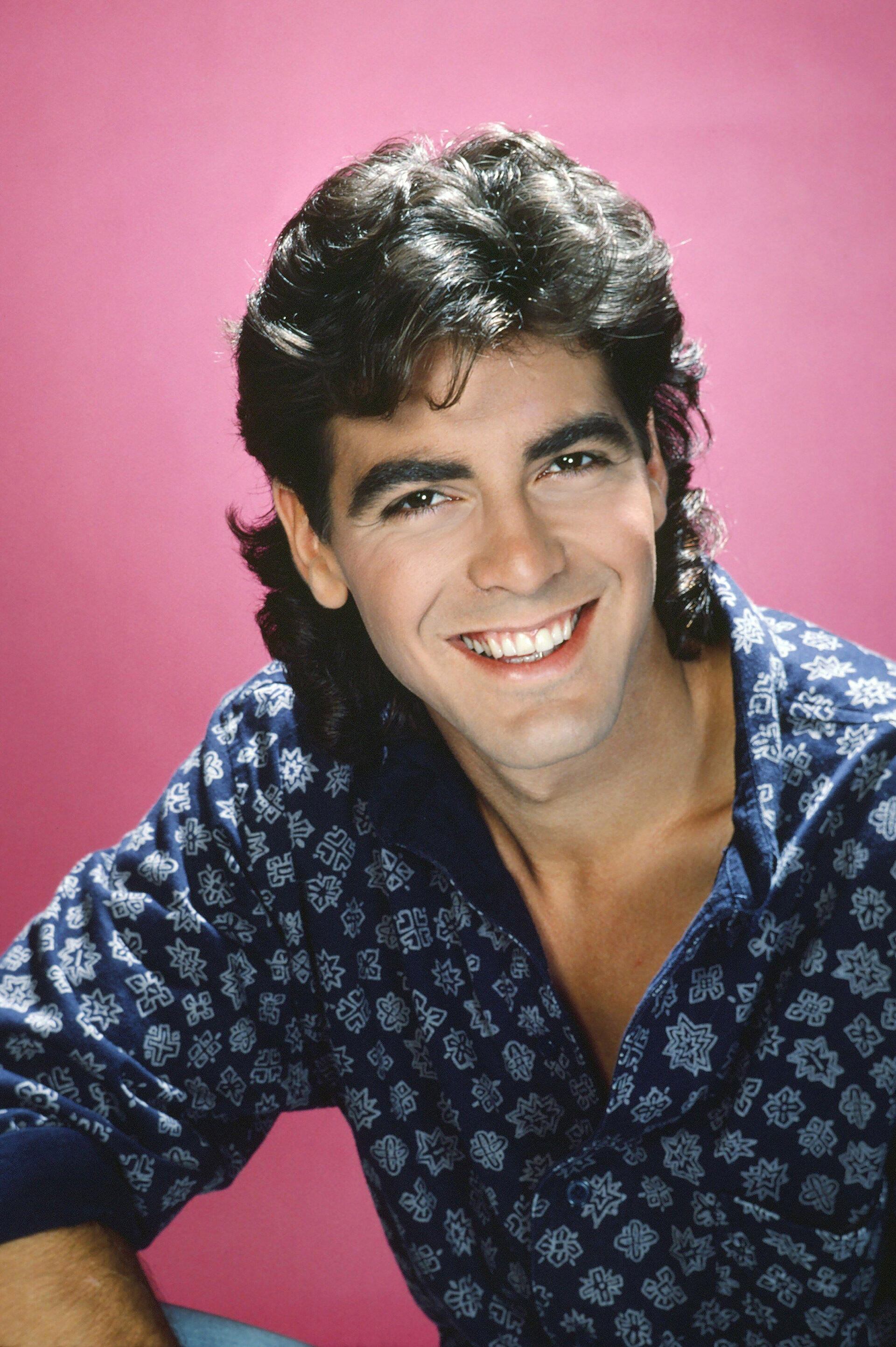 George Clooney recuerda sus primeros años en televisión y menciona su recordado mullet usado en la serie The Facts of Life (Archivo/Photo 12)