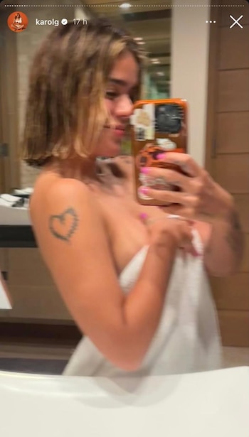 Karol G sorprendió a sus