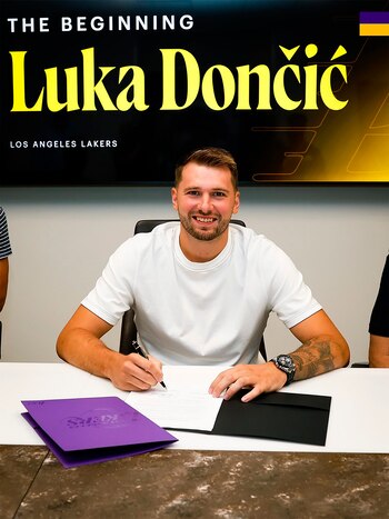 La firma de Doncic con