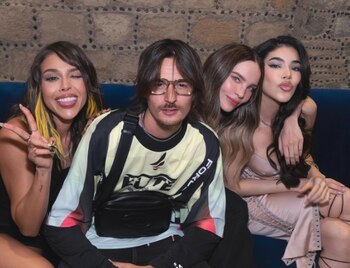 Belinda con Danna, Kenia Os