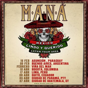 Tour de Maná por Latinoamérica.