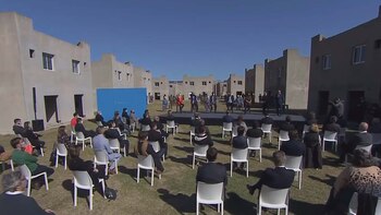 Alberto Fernández y Cristina Kirchner comparten un acto en Ensenada