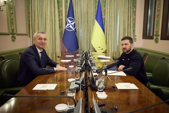 El ministro de Finanzas noruego, Jens Stoltenberg, también estuvo presente en la reunión en la que Zelensky relató lo ocurrido durante su salida de Moldavia (Europa Press/Archivo)