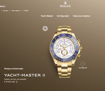 (Foto: Captura de pantalla/Rolex)