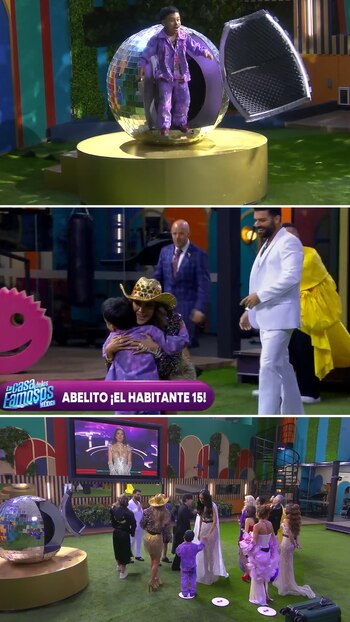 Su inesperada entrada desde una