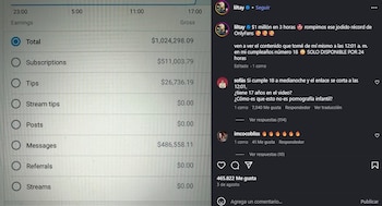 Lil Tay dio a conocer