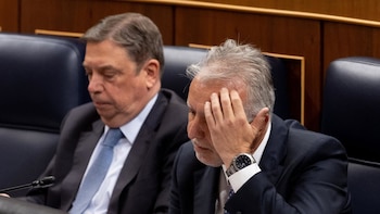 Los ministros Torres y Planas