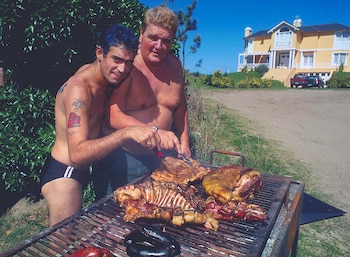 Rodrigo Bueno junto a Pepe