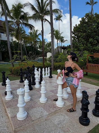 La actriz le puso onda