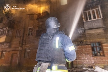 Un ataque masivo con drones