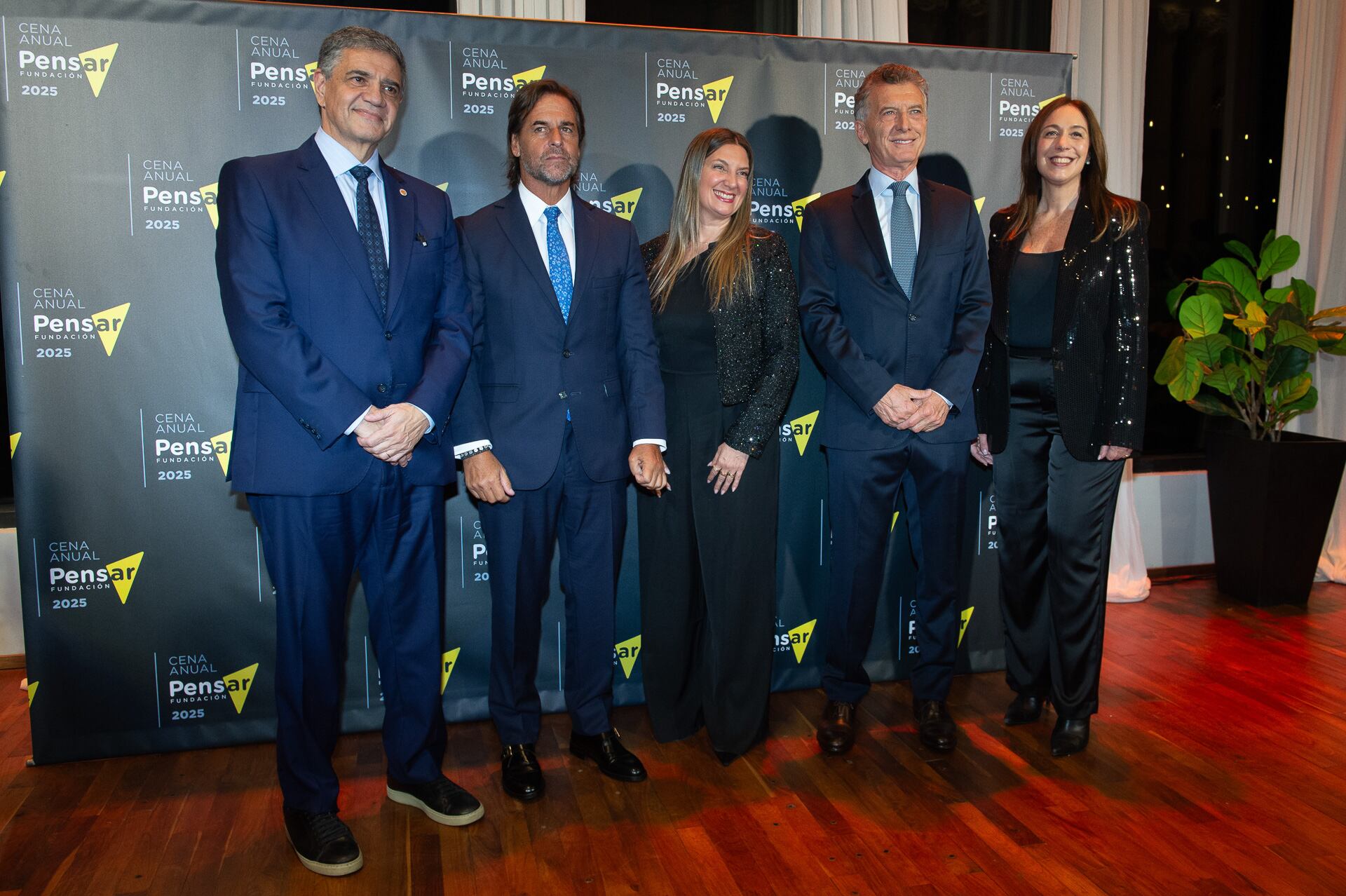 Jorge Macri, Lacalle Pou, Silvia Lospennato, Macri y Vidal