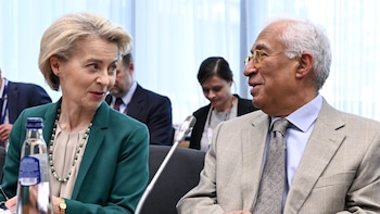 Von der Leyen y Costa