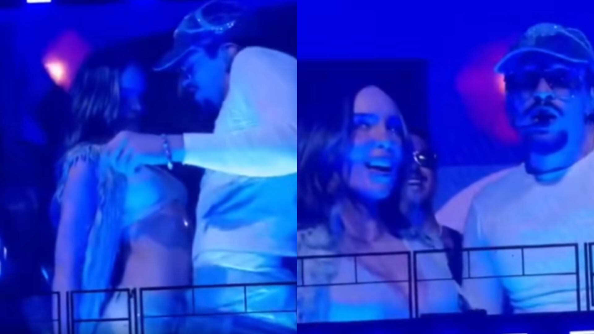Belinda y Bad Bunny sorprenden con baile ‘muy sensual’ en concierto y mexicanos les piden ser novios(RS)
